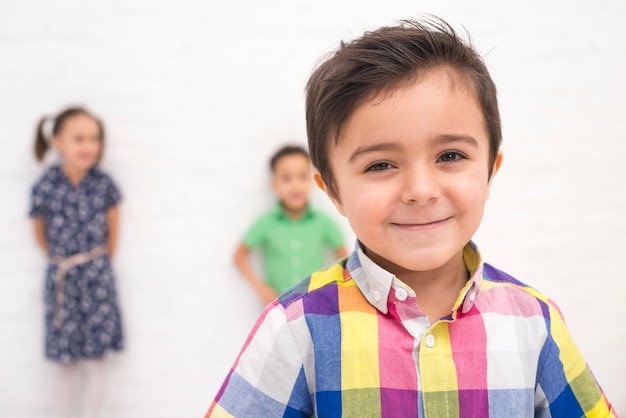 Portrait of a smiling boy