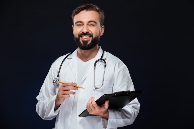 Portrait of a smiling male doctor