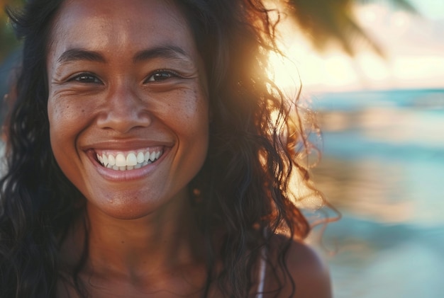 Portrait of woman showing strong emotions for mental health awareness