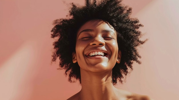 Portrait of woman showing strong emotions representing mental health