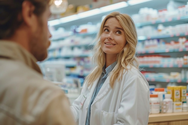 Portrait of woman working in the pharmaceutical industry