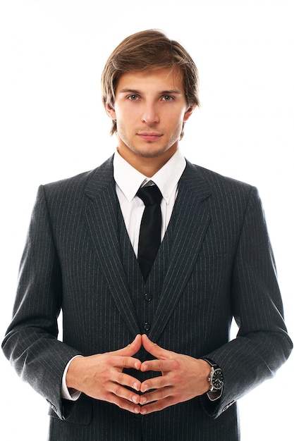 portrait of young businessman