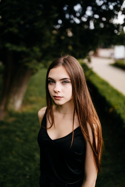 portrait of young girl