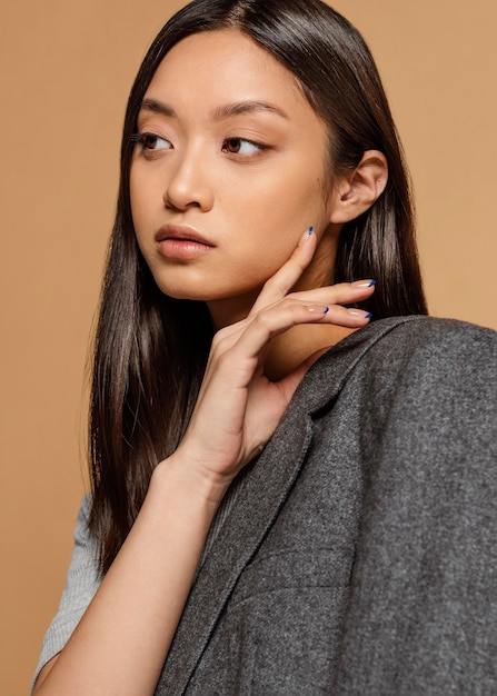 Portrait young japanese woman