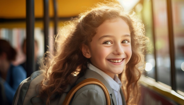 Free Photo portrait of young school student