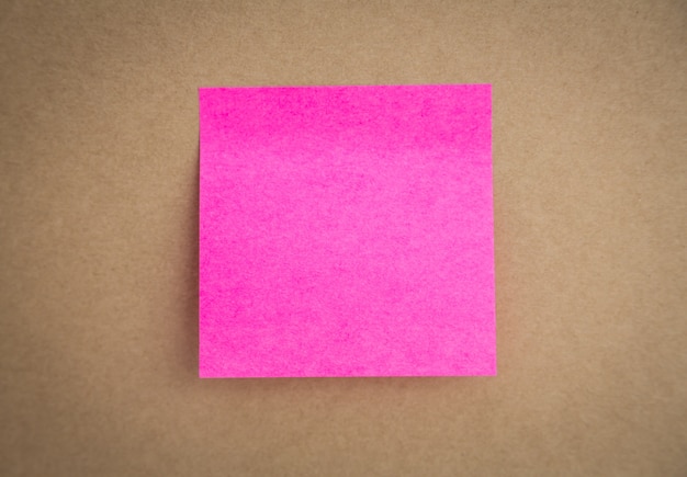 Post-it pink