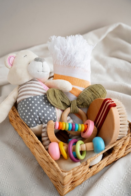 Postpartum  basket still life