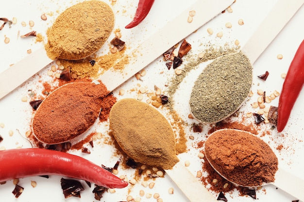 Free photo powder spice