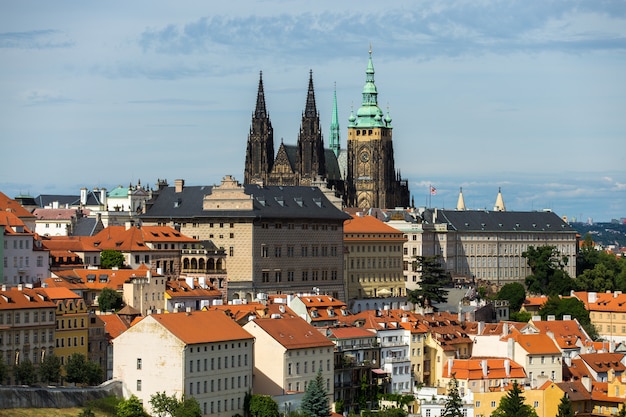 Prague castle view