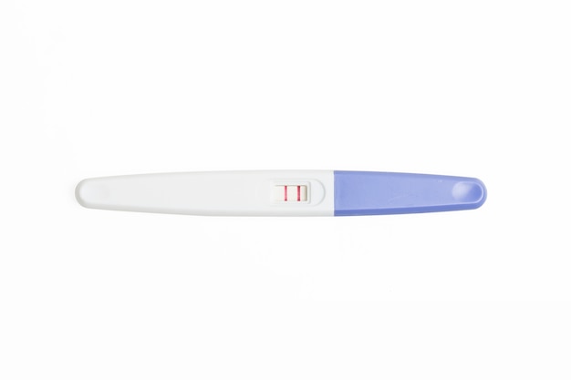 Pregnancy test stick, surprise