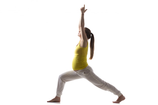 Prenatal Yoga, Virabhadrasana 1