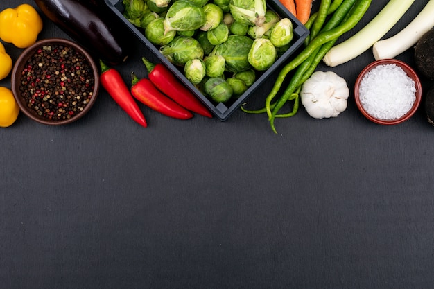 Preparing the vegetables for a delicious vegetable soup