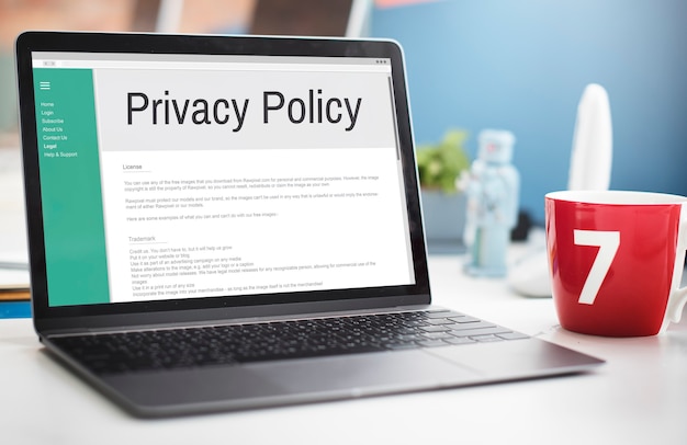 Free Photo privacy policy information principle strategy rules concept