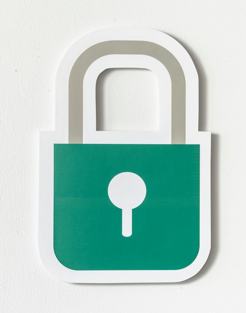 Free photo privacy safety security lock icon