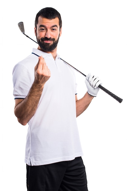 pro person sign swing beard