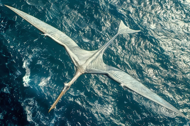 Pterodactylus in natural environment