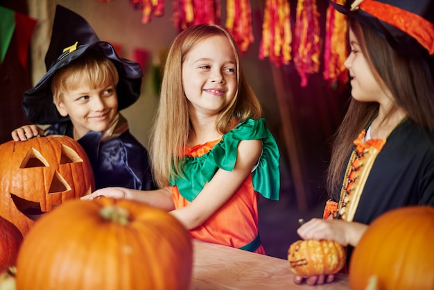 Pumpkin as the symbol of Halloween
