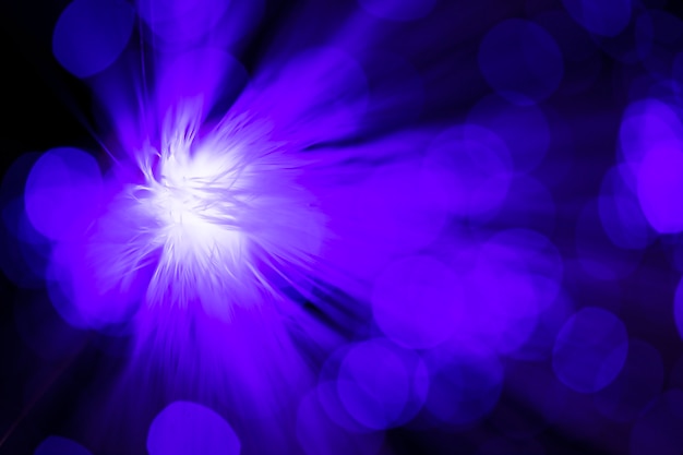 Free photo purple abstract blower in optical fiber