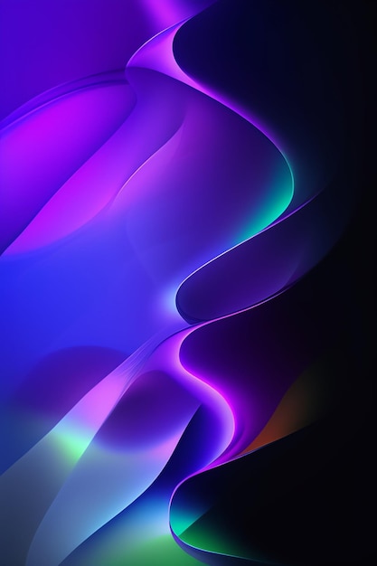 Free photo purple and blue wallpaper with a colorful swirl.