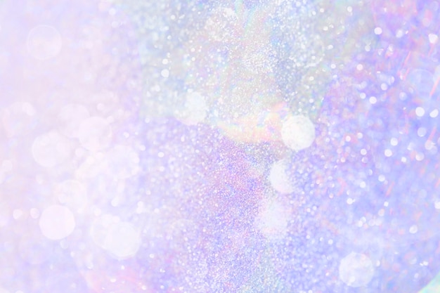 Free Photo purple bokeh glitter hologram