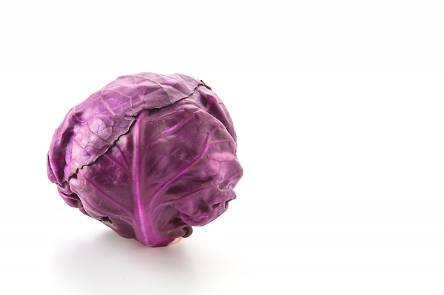 Free photo purple cabbage