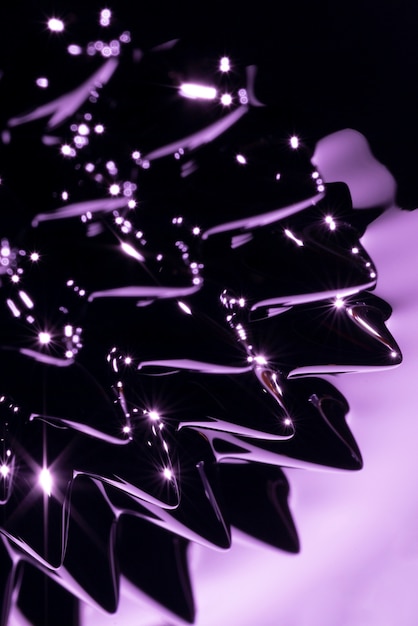 Free Photo purple close-up ferromagnetic metal 