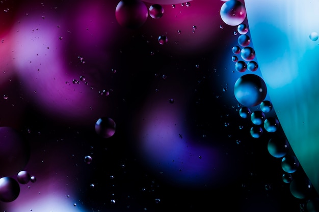 Free photo purple dew of an abstract watery morning background