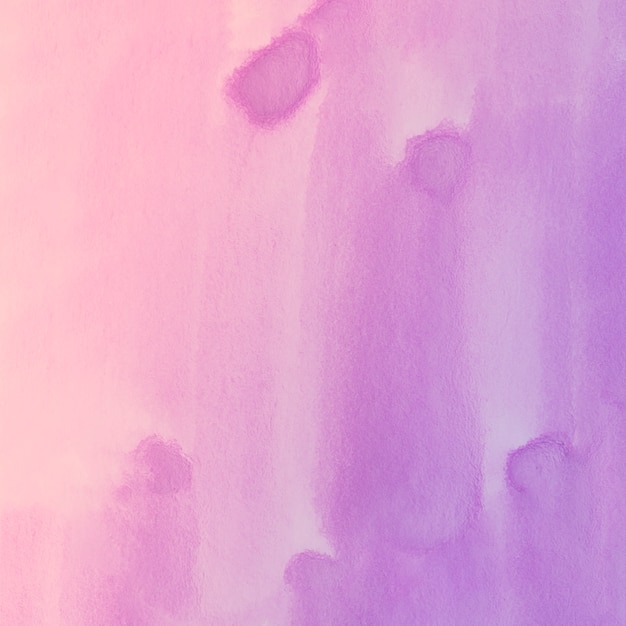 Purple and pink watercolor brush stroke abstract background