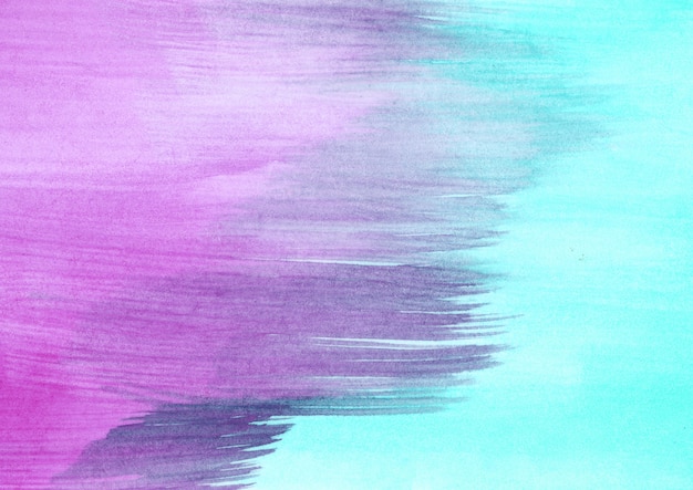 Purple and turquoise watercolor texture