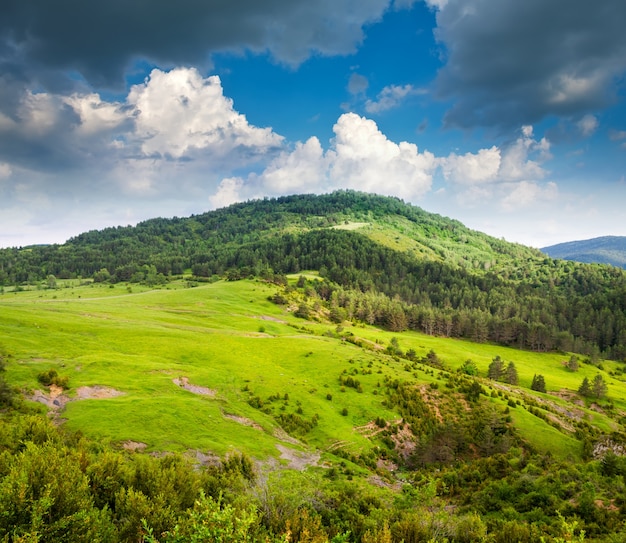 Pyrenees mountains landscape