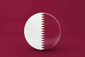 Free photo qatar flag