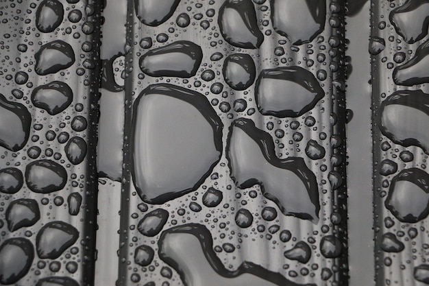 Free photo rain drops on window