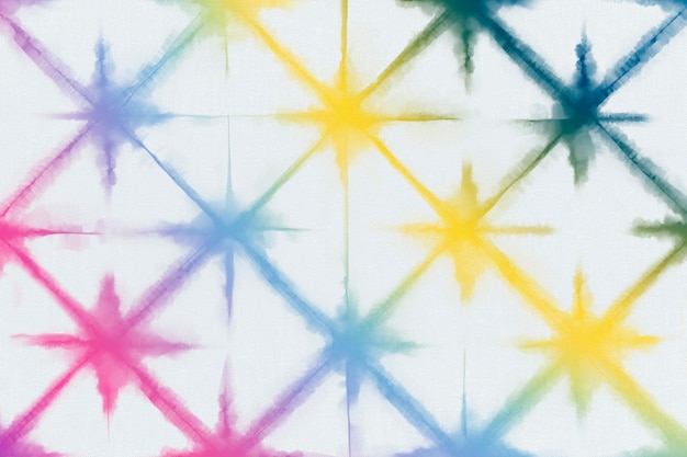 Free photo rainbow tie dye pattern background