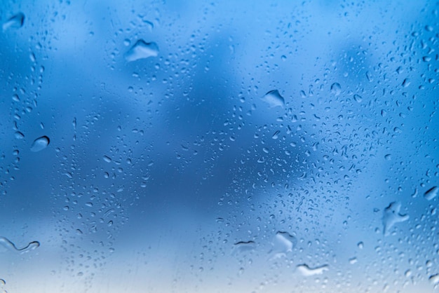 Rainy day - behind car window