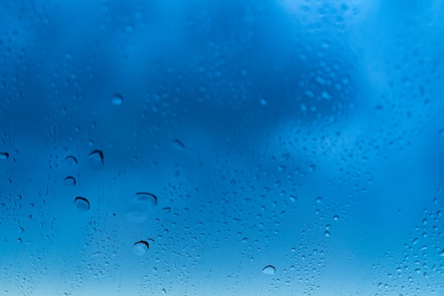 Rainy day - behind car window