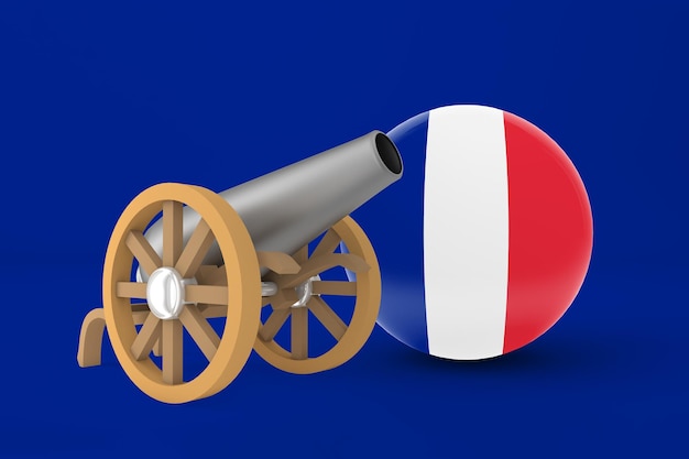 Free photo ramadan france with cannon