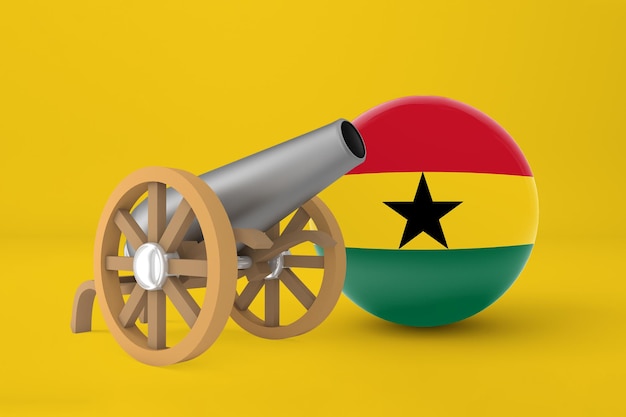 Free photo ramadan ghana with cannon