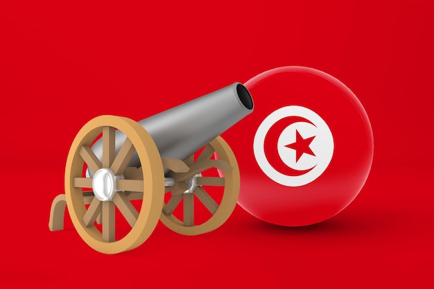 Free photo ramadan tunisia with cannon