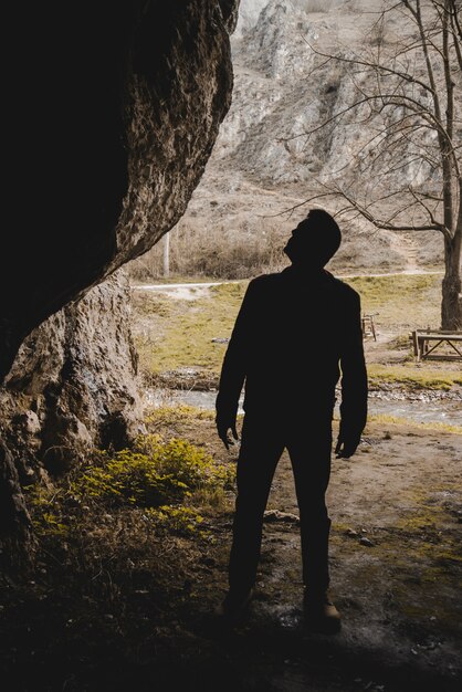 Rambler in a cave