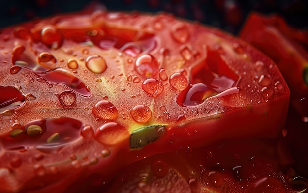 Free Photo raw foodstuff with water drops in studio