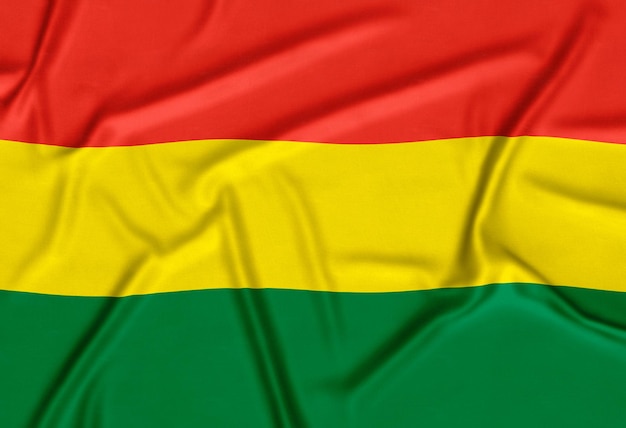 Free photo realistic bolivia flag background