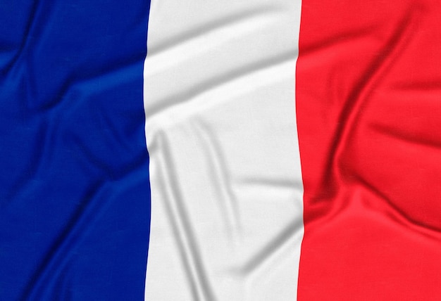 Free photo realistic france flag background