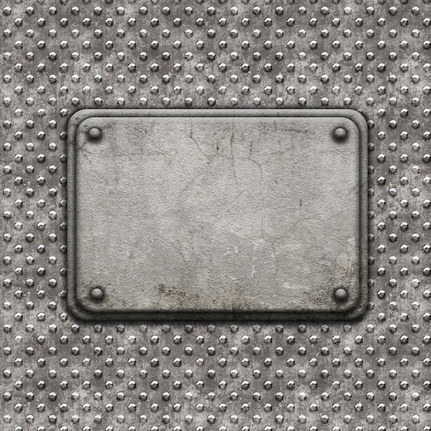 Realistic metal texture