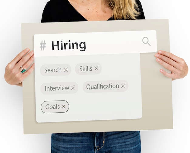 Free Photo recruitment employment search engine tags