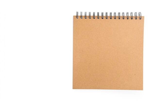 Recycled paper notebook