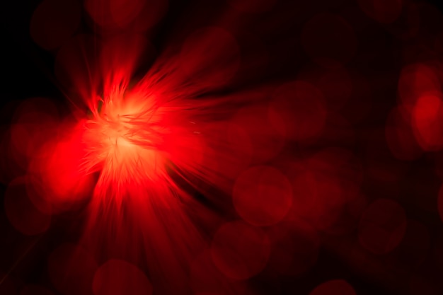 Free Photo red abstract blower in optical fiber