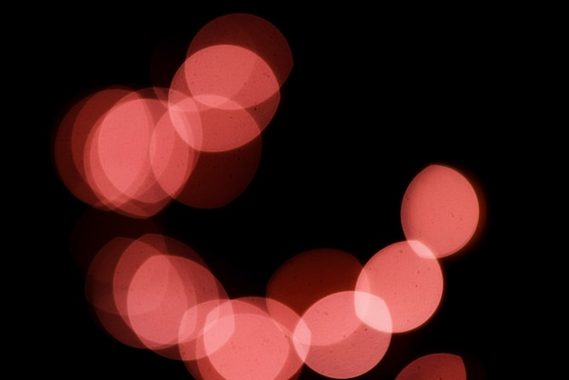 Red blurry lights background