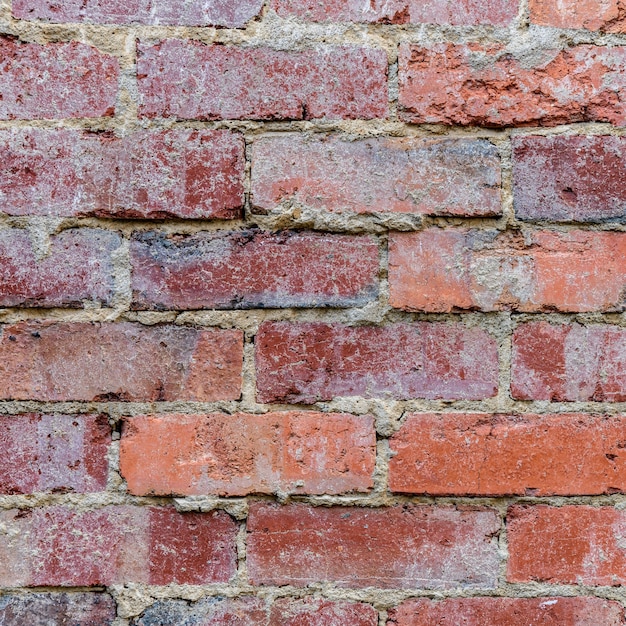 Red brick wall background