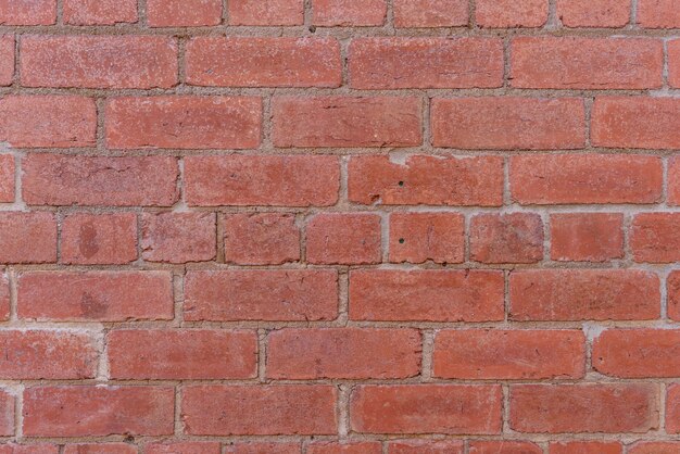 Red brick wall background