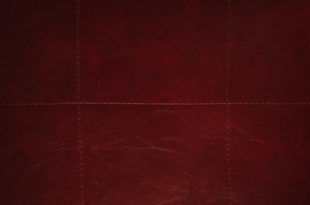 Red leather texture